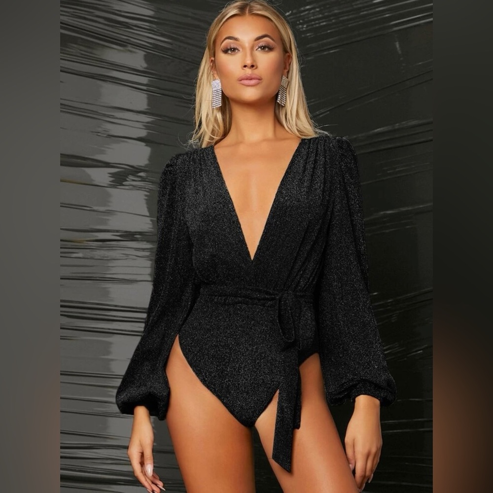 Shimmering bodysuit